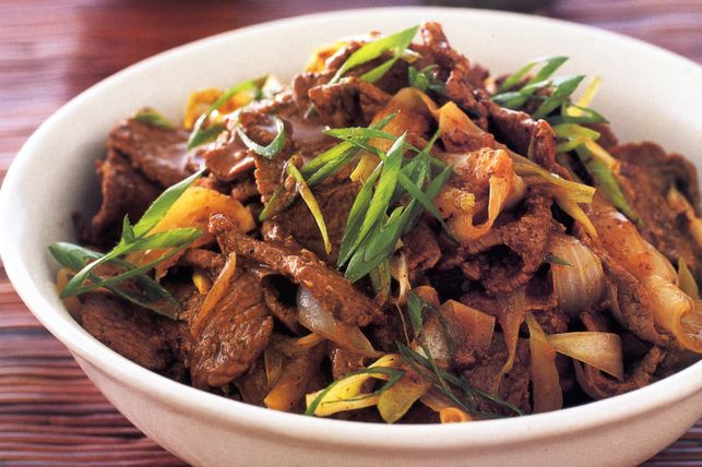 Oriental Lamb Stir-Fry