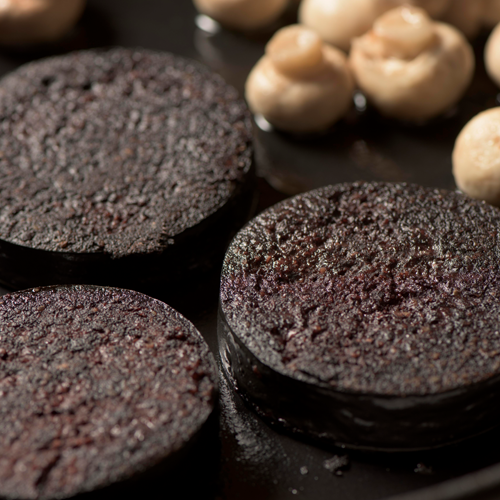 Black Pudding (300g, 4 Slices) - Turnbull's Northumbrian Food